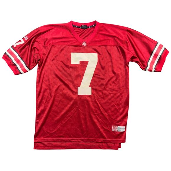 Silver Knight Ohio State Buckeyes Jersey Men's XL Red Short Sleeve Sportswear - Picture 1 of 7